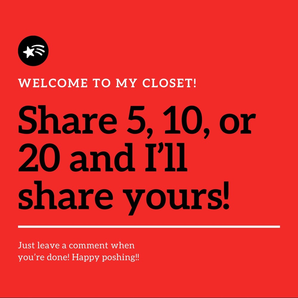 Share 5, 10 or 20 and I’ll share yours!